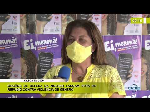 í“rgãos de defesa da mulher lançam nota de repúdio í  violência de gênero 04 01 2021