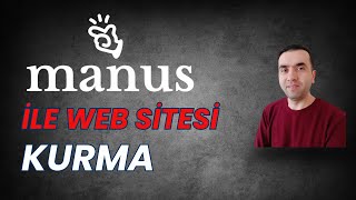 Manus AI ile Web Sitesi Kurma (Rakip analizinden son tasarıma kadar...