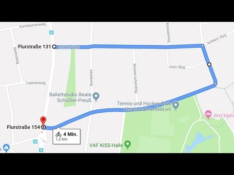 Fahrt: Achtern Styg, Luruper Drift, Blomkamp