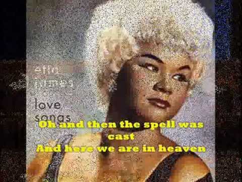 "AT LAST" + Lyrics  ETTA JAMES  - Original Version