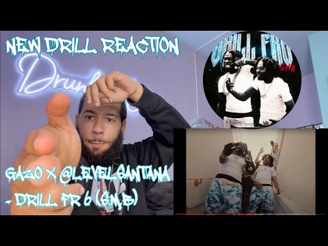 These Guys Are Wild! | Gazo x @levelsantana - Drill Fr 6 (S.M.B) [French Drill Reaction!!!]