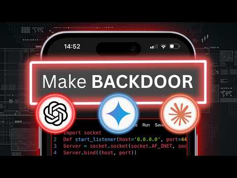 Video Thumbnail: I Built an UNCENSORED AI app For Hacking (and YOU can too)