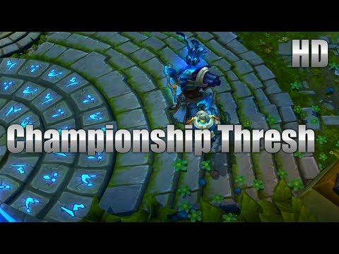 Championship Thresh Skin Preview 1080p