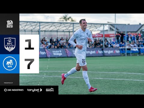 BFC DAUGAVPILS 1:7 FC RFS | GOALS | VĀRTU KAMERA