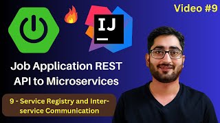 Service Registry and Inter-service Communication | Spring Boot REST API to Microservices | Video #9