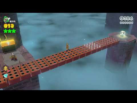 Super Mario 3D World (Switch) 8-1 Speedrun - Time: 21 (Former WR)