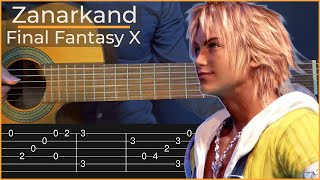 Zanarkand - Final Fantasy X (Simple Guitar Tab)