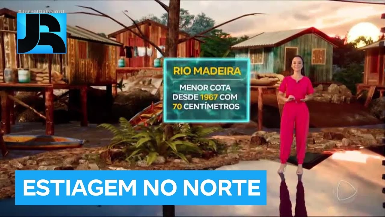 Período de estiagem atinge rios da região Norte antes do previsto devido às mudanças climáticas