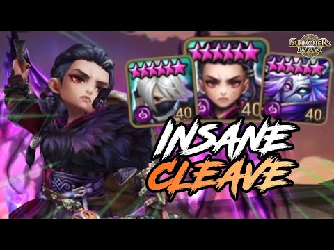 MULTIHIT CLEAVE WITH UNSTOPPABLE DARK COMBO [Summoners War : Sky Arena]