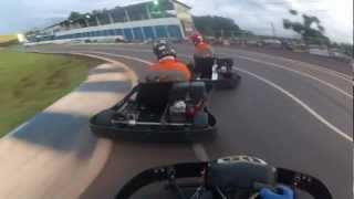 preview picture of video 'Corrida 12/12/12 Kartódromo de Cascavel, bateria 20h, Parte 1'