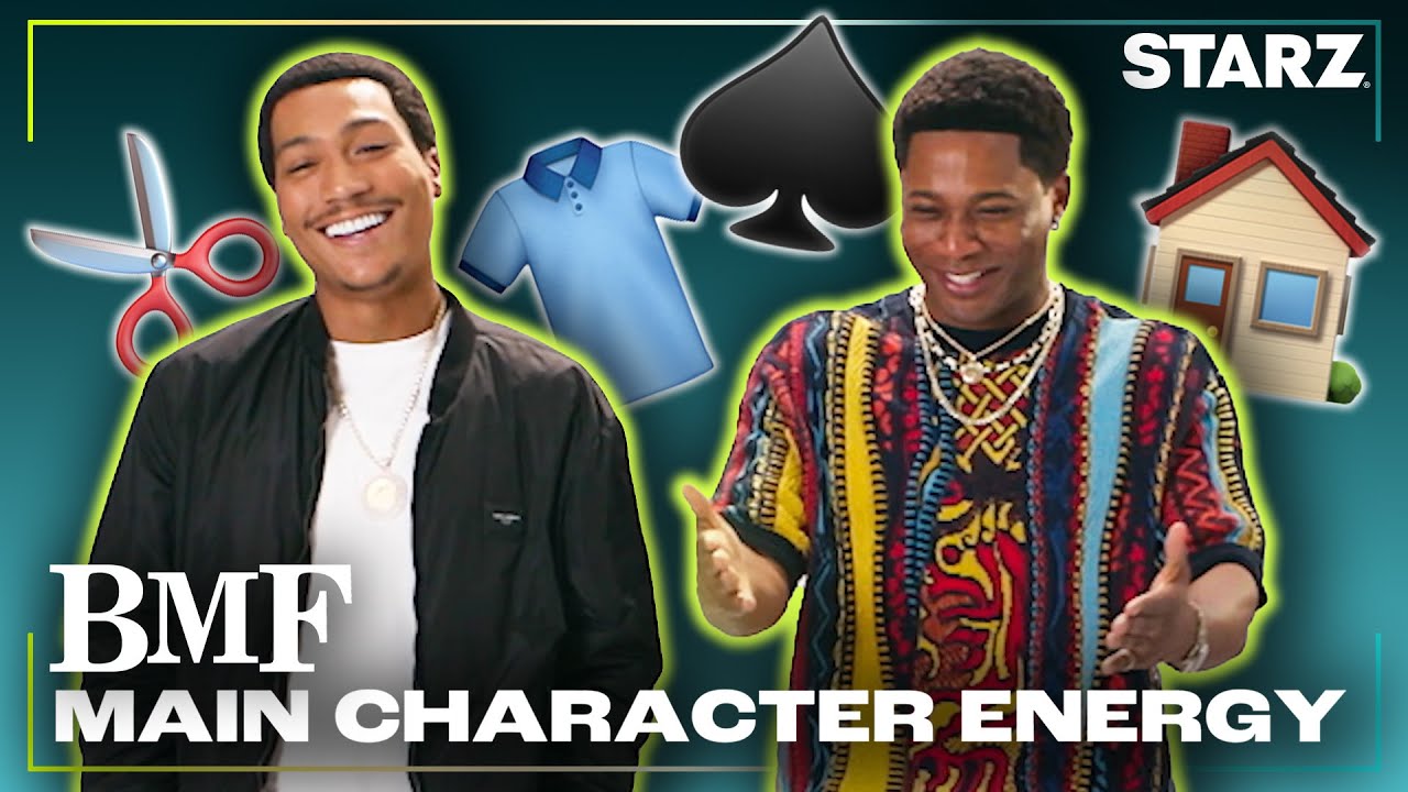 BMF Cast Plays Main Character Energy | Season 3 | STARZ - YouTube