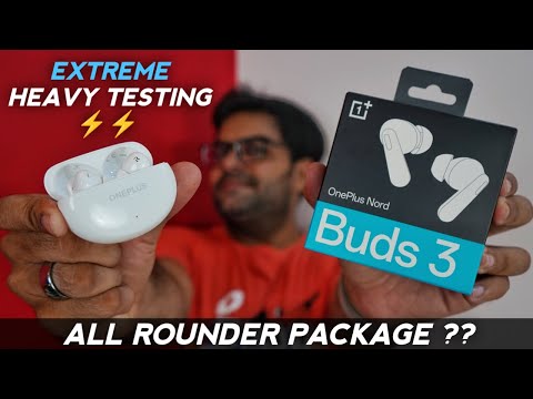 Thumbnail for OnePlus Nord Buds 3 Extreme Heavy Testing ⚡⚡ All Rounder Earbuds Under 2500 ??