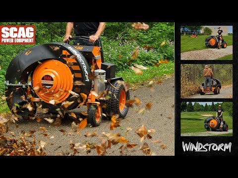 SCAG Power Equipment Windstorm in Auburn, Massachusetts - Video 1
