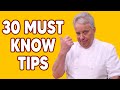 30 Must Know Tips from a Professional Chef