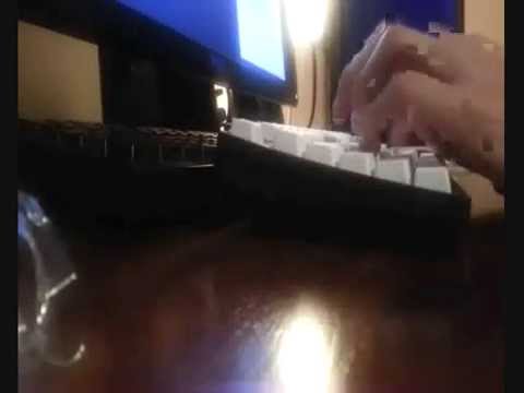 Cherry MX Blue O-Ring sound comparision