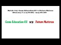 Sharjah-100 League 2023: Match - 04, Gems Education CC vs Future Matress | Sports Astro Prediction