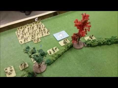 Flames of War Battle Report - Marine Rifle Company vs Hohei Chutai 1500pts Pacific Theater