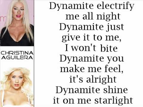 download lagu mp3 mp4 Christina Aguilera Dynamite Lyrics, download lagu Christina Aguilera Dynamite Lyrics gratis, unduh video klip Christina Aguilera Dynamite Lyrics