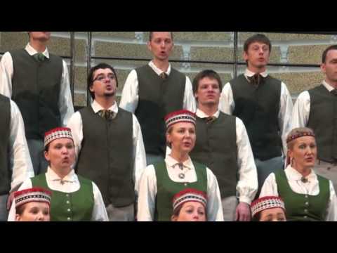 LU  Rīgas koru mēnesis 2012  jauktais koris Swedbank koris   Augu nakti