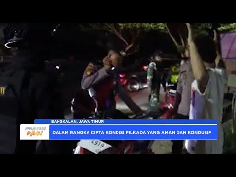 POLRES BANGKALAN OPERASI CIPTA KONDISI MASA TENANG PILKADA