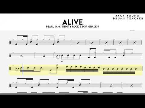 Alive   Trinity Rock & Pop Drums Grade 5