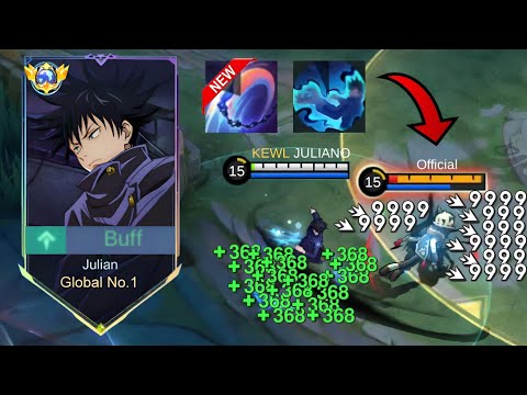 NEW META JULIAN CRITICAL BUILD IS SO BROKEN!! JULIAN BUFF IS HERE!! (must try) - MLBB