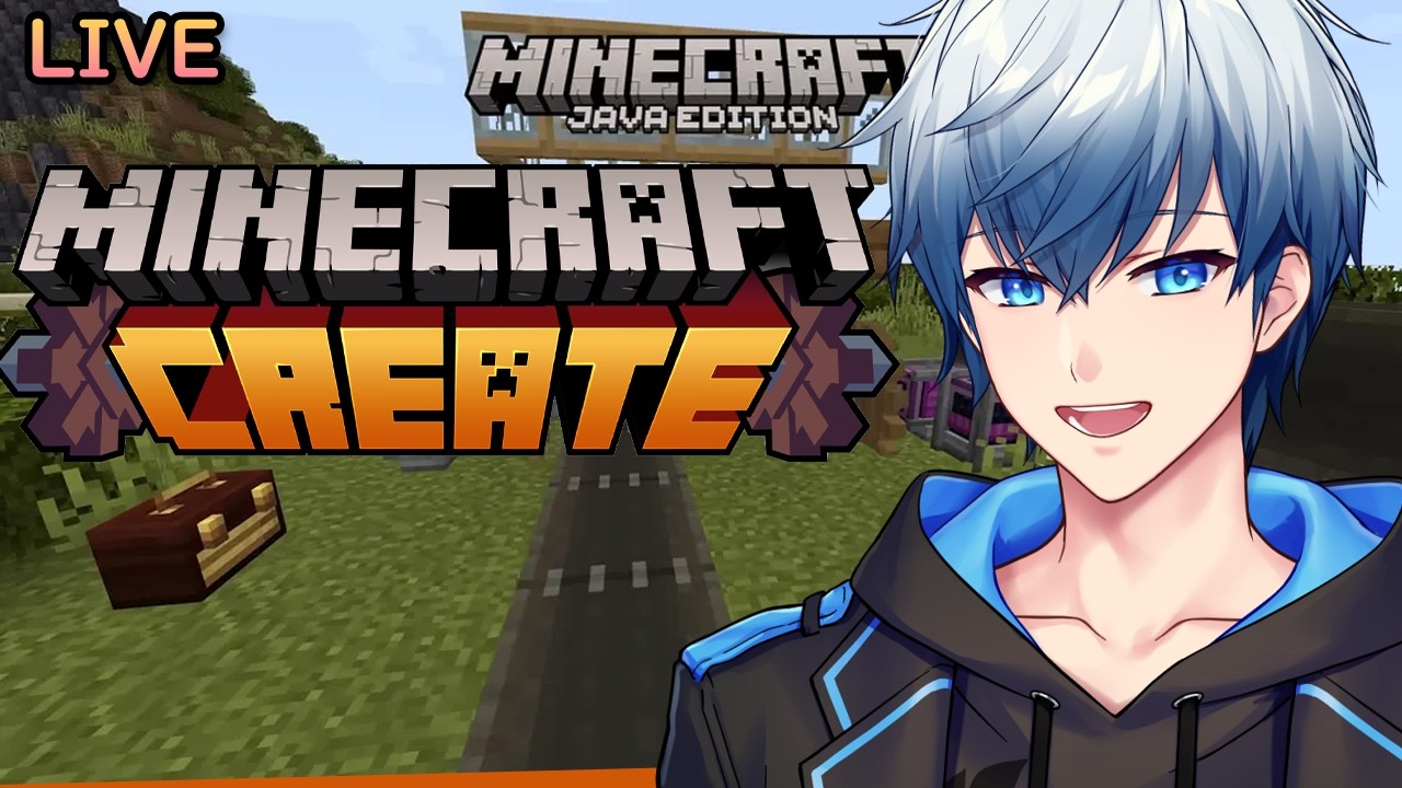 [マイクラ CREATE MOD] 飛行船作ろう！！ (JP/KR)