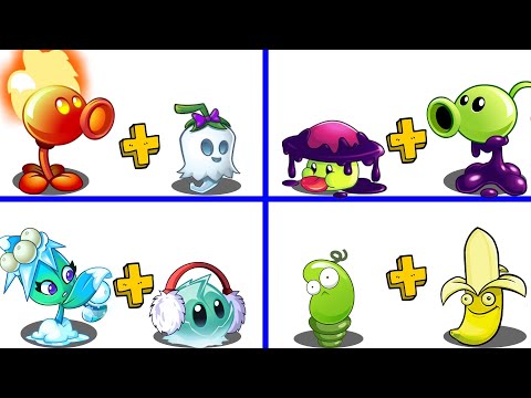 PvZ 2 - 4 Pair Of Plants vs 4 Team Zombies #7 - Which Team Plant 's Best?