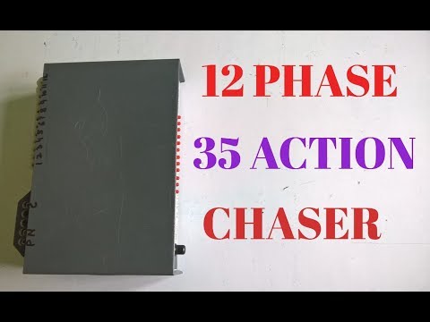 12 Phase 35 Action Light Chaser for Decoration and DJ Light.