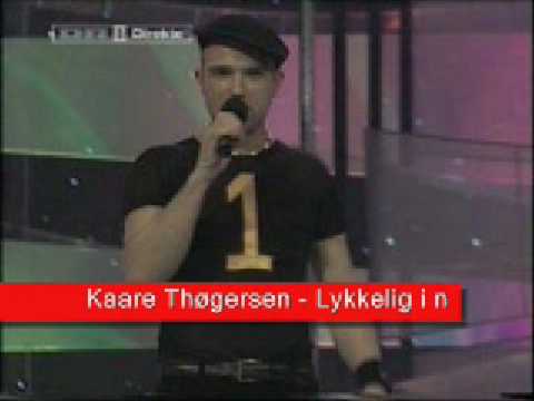 Kaare Thøgersen - Lykkelig i nat (Dansk Melodi Grand Prix 2004)
