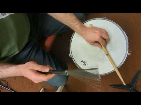 Bossa Nova Brush Pattern (Full lesson/breakdown) #brushes #bossanova #latinbeats #drumlesson #drums