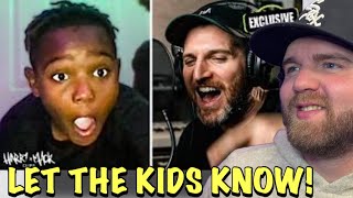 LET THE KIDS KNOW!  FIRST TIME REACTION You CERTIFIED! | Harry Mack EXCLUSIVE Omegle Bars