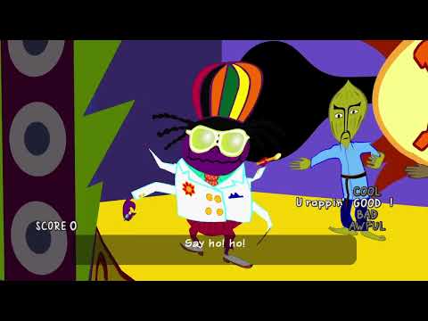 パラッパラッパー「クラブパーティー・ラップ/Parappa's Live RAP With MC King Kong Mushi」