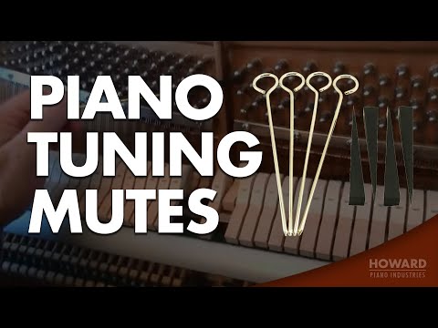 Piano Tuning & Repair - Piano Tuning Mutes