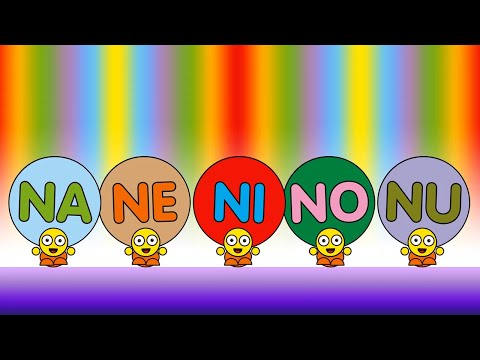 NA NE NI NO NU - CRIANÇAS INTELIGENTES - JOVEM PAN KIDS