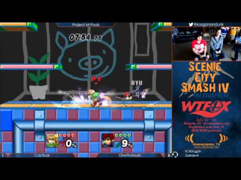 SCS4 - Cactuar (Fox) vs Ghettoblush (Roy) - Project M Pools