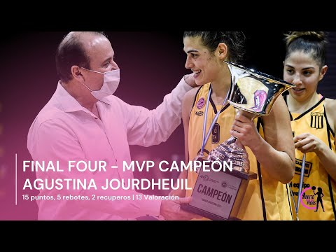 #LFBenMinutoPibas | Berazategui Campeón - MVP Agustina Jourdheuil