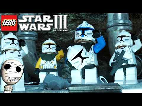 The Clone Recruits! - Lego Star Wars 3 The Clone Wars #17 - With Jaba Let's Play German