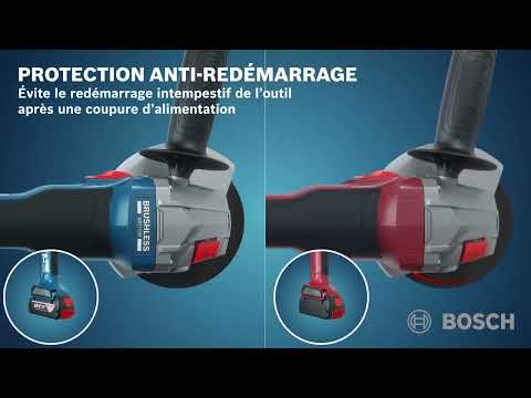 Meuleuse d'angle sans fil Ø125 mm - GWS 18V-8 - Solo - 06019N9001 BOSCH