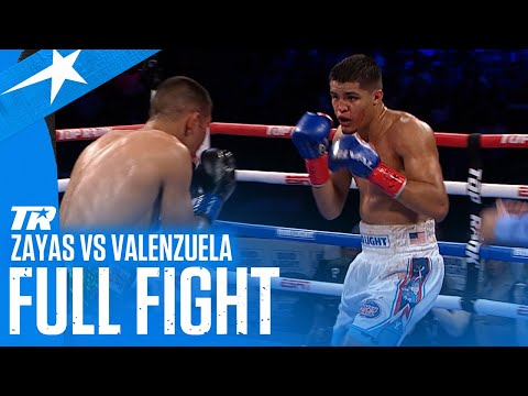 Xander Zayas vs Roberto Valenzuela | Full Fight