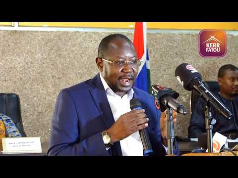 Mai Ahmed Fatty GMC Leader Speaking At The KMC Emergency Council Meeting