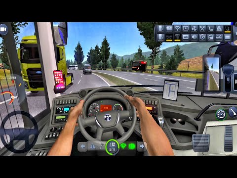 Bus Simulator Ultimate: City Coach Bus Driving Simulator - Uphill Offroad Bus Drive Android Gameplay