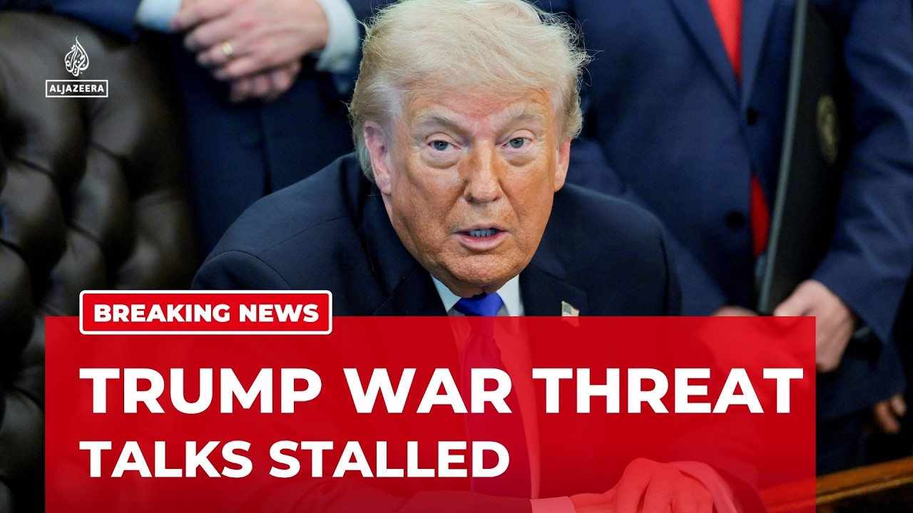 Trump leaves the door open to restarting the war on Iran