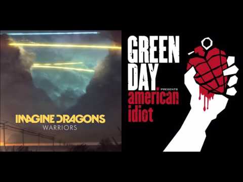 Warriors on Holiday   Imagine Dragons vs Green Day Mashup