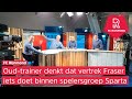 Maaskant: 'Als resultaten er niet komen voor Sparta, gaan spelers minder respect hebben voor Fraser'