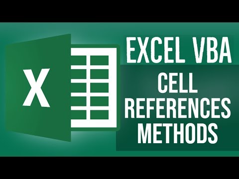 Excel VBA Tutorial for Beginners 5 Cell Referencing in VBA | VBA Cell References Methods