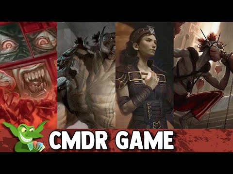 The Lord of Pain vs Ruric  Thar vs Xantcha vs The Jolly Balloon Man EDH / CMDR game play