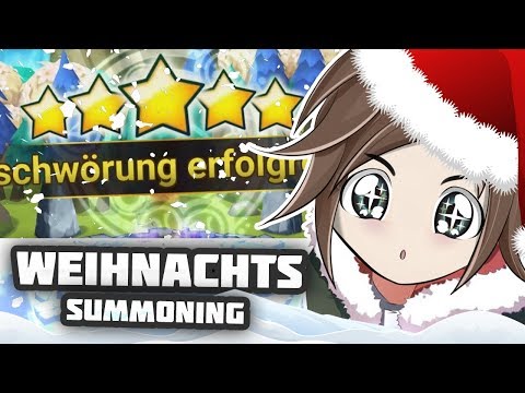 Große Weihnachts-Beschwörung bei Nyilo + Transzendenz Rolle ★ SUMMONERS WAR (Deutsch/German)