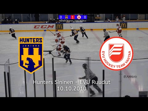 Hunters Sininen - EVU Ruudut 10.10.2021  U13