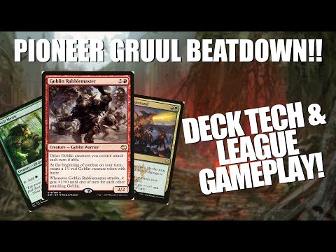 Pioneer Gruul Aggro! League Matches!